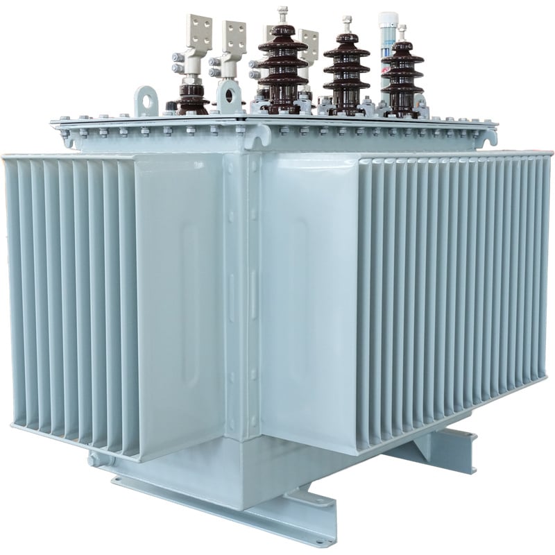 Transformateur de distribution triphasé à bain d'huile 10 kV