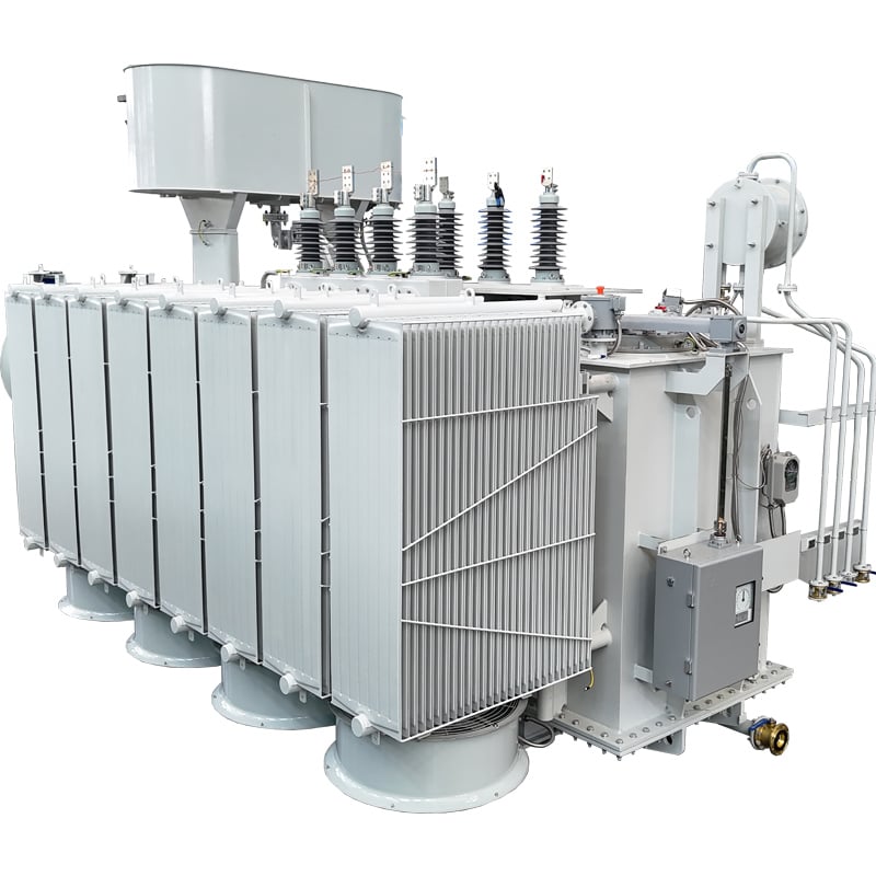 Transformateur de puissance triphasé à bain d'huile 35 kV