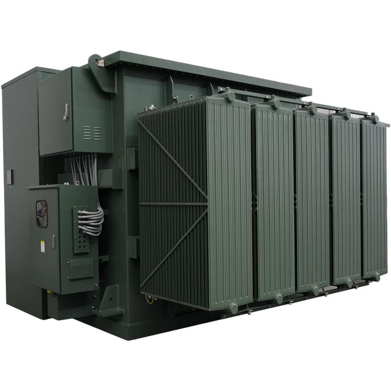Transformateur triphasé sur socle jusqu'à 66 kV (10 MVA)