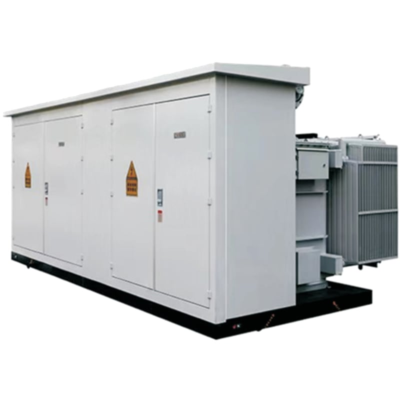 Poste compact préfabriqué jusqu'à 35 kV avec transformateur à huile